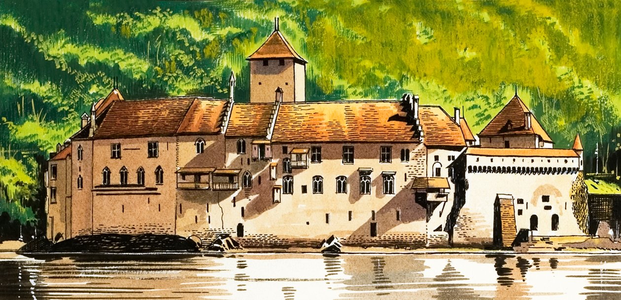 Chateau De Chillon by Dan Escott