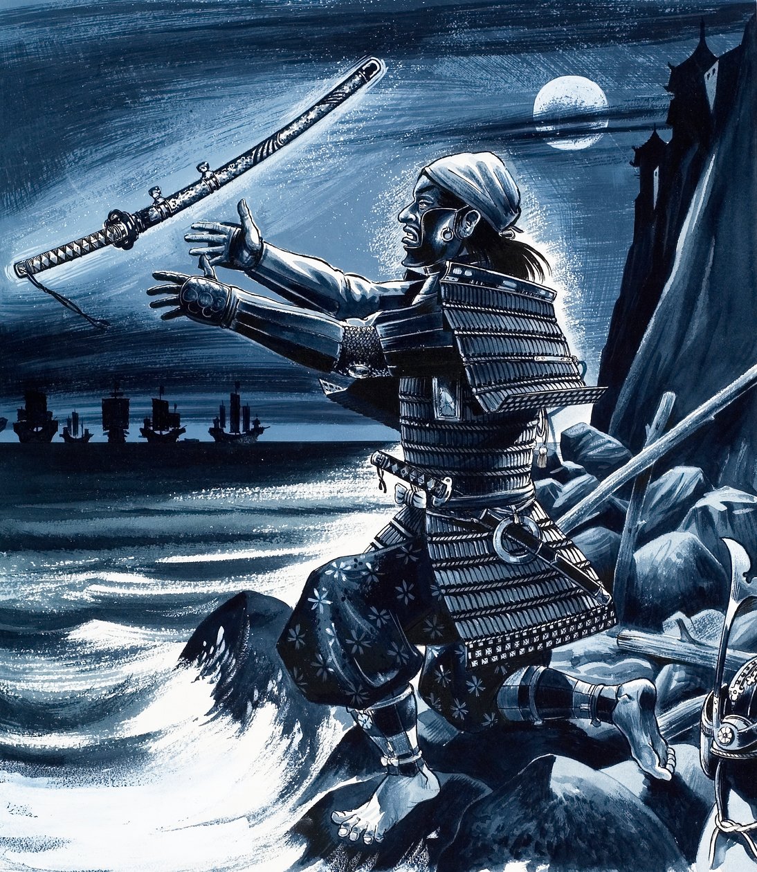 Samurai warrior by Dan Escott