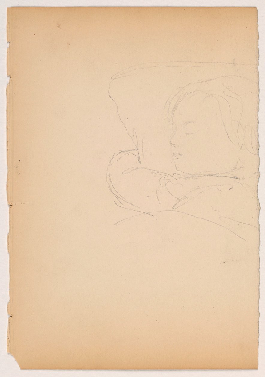 Child Sleeping by Daniel Huntington
