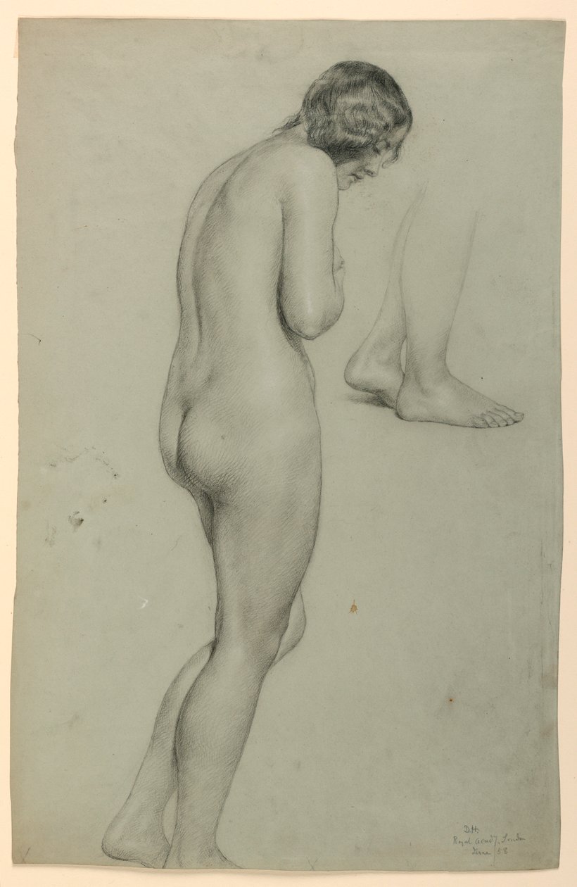 Female Nude by Daniel Huntington