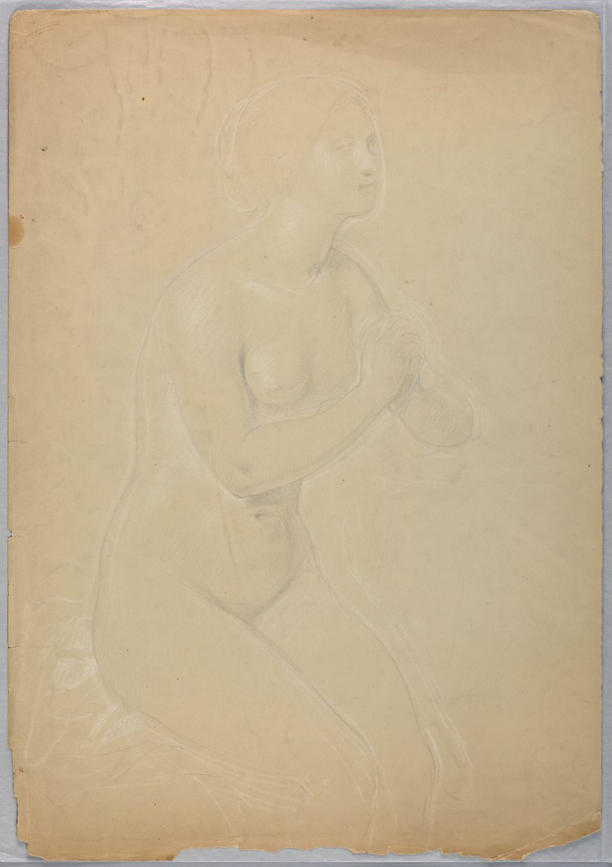 Female Nude, Study for 