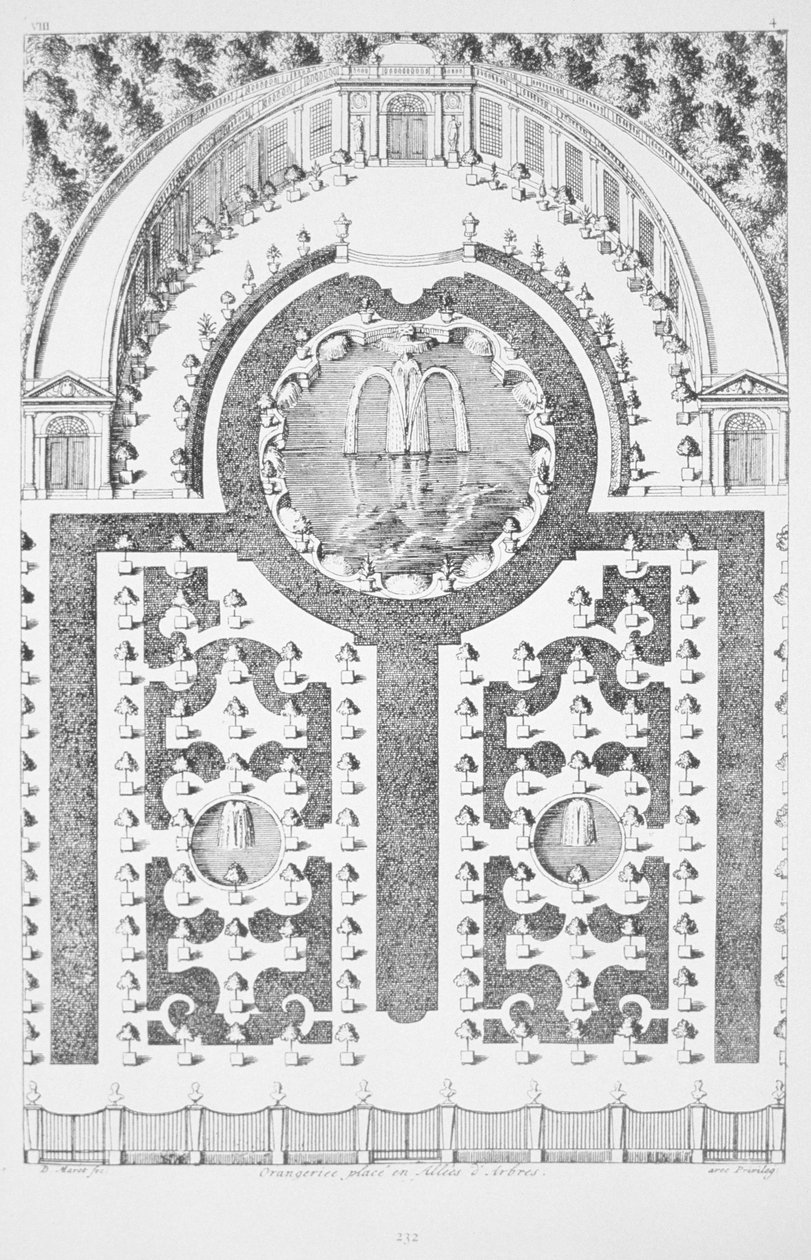 An Orangery by Daniel the Elder Marot