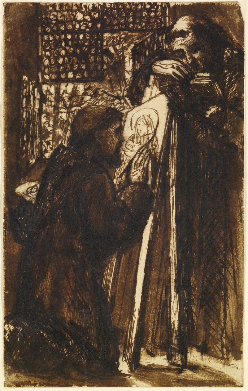 Fra Angelico Painting by Dante Gabriel Charles Rossetti