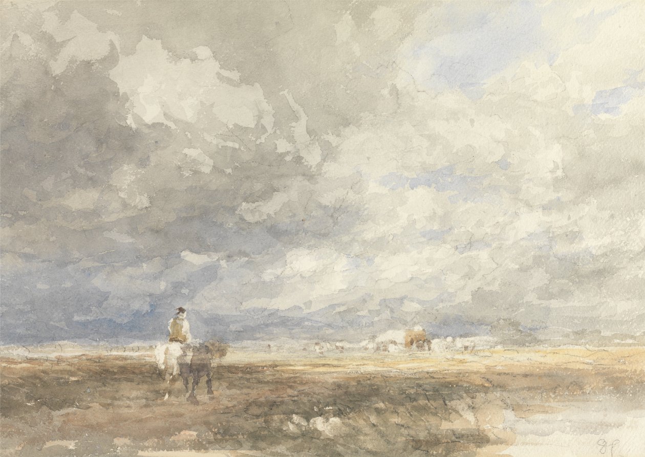 Going to the Hayfield by David Cox