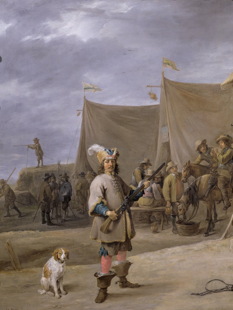 Soldier by David Teniers the Elder