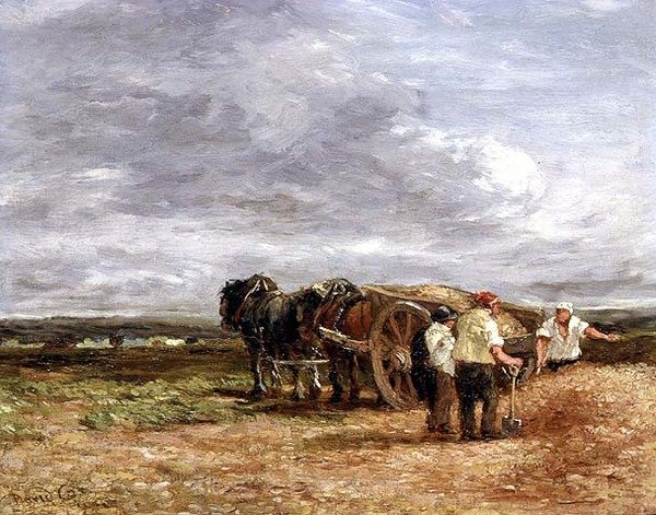 Carting Shingle by David Cox