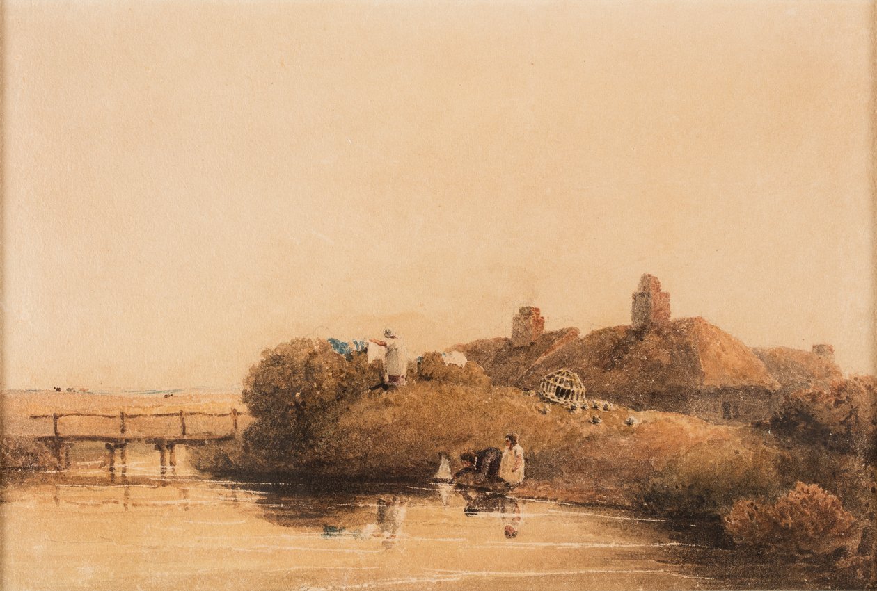 Cottages by David Cox