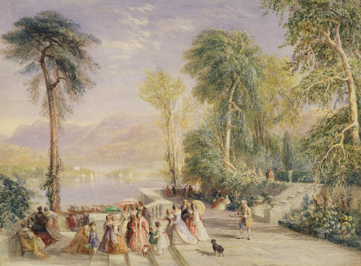 Windermere During the Regatta by David Cox