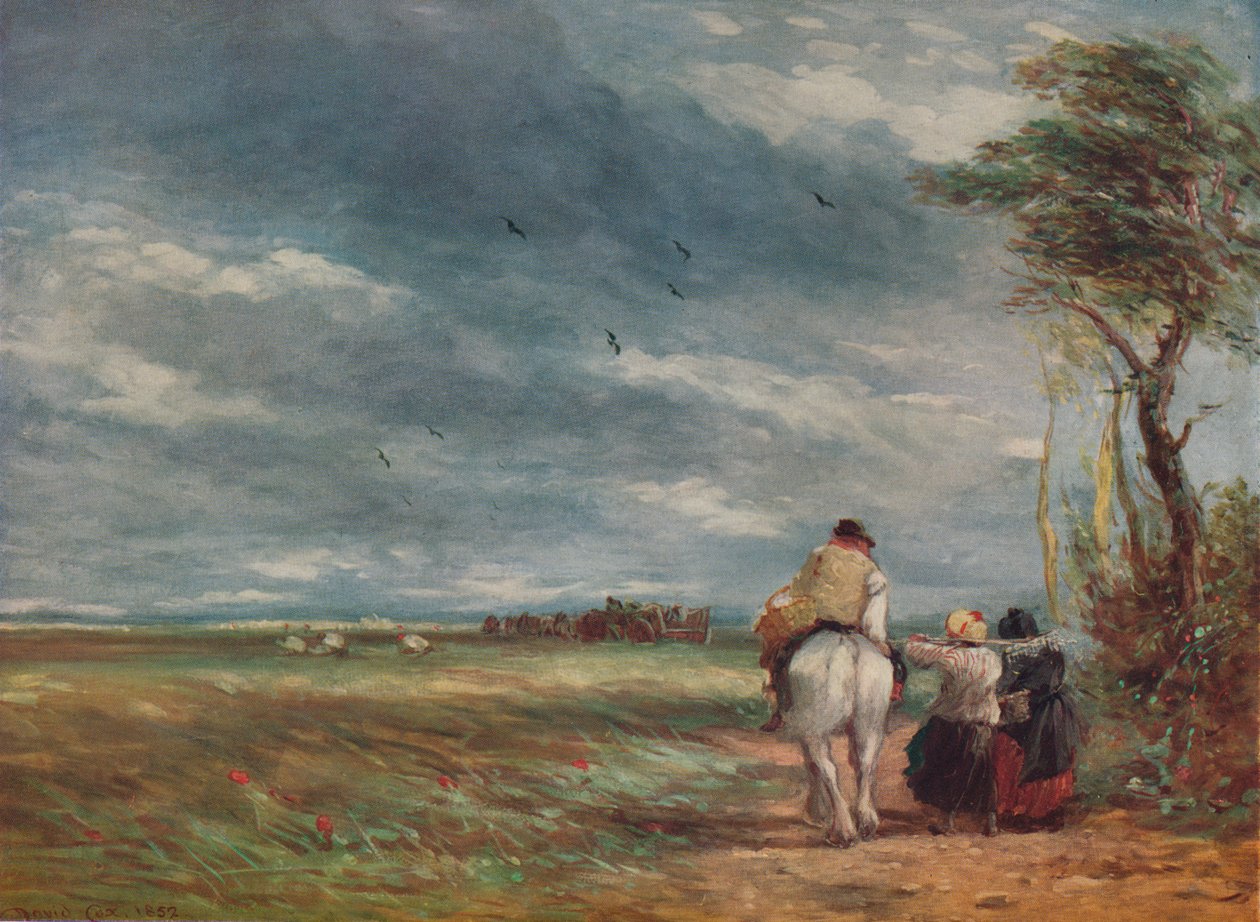 Going to the Hayfield, 1852 by David Cox the elder