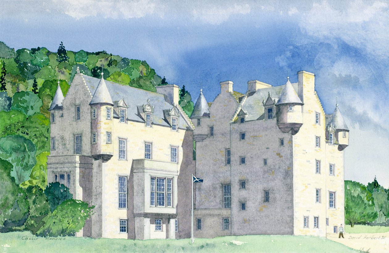 Castle Menzies by David Herbert