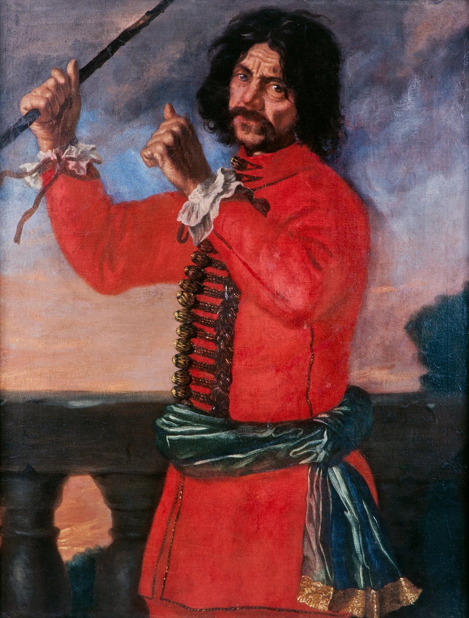 Hindrik Hasenberger, the court jester by David Klöcker Ehrenstrahl