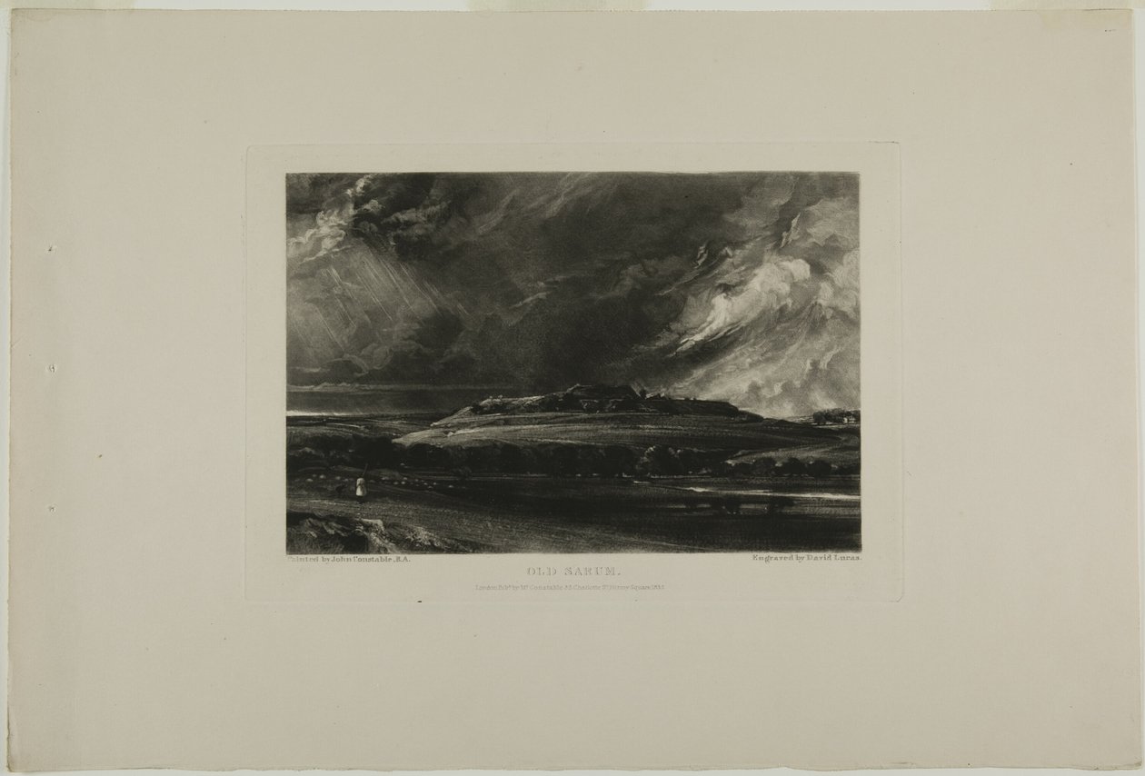 Old Sarum by David Lucas