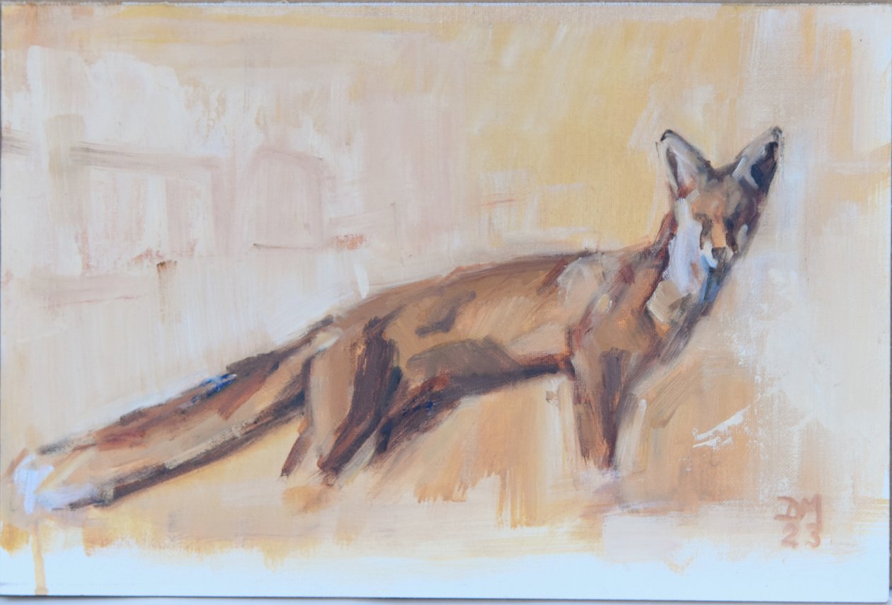 Red Fox, 2022 by David Mayer