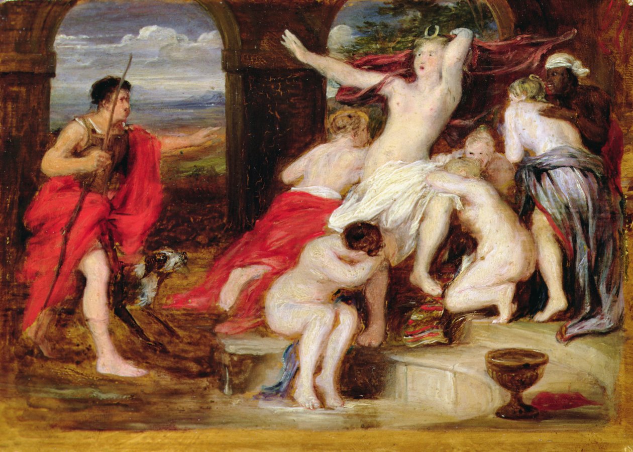 Diana and Actaeon by David Wilkie