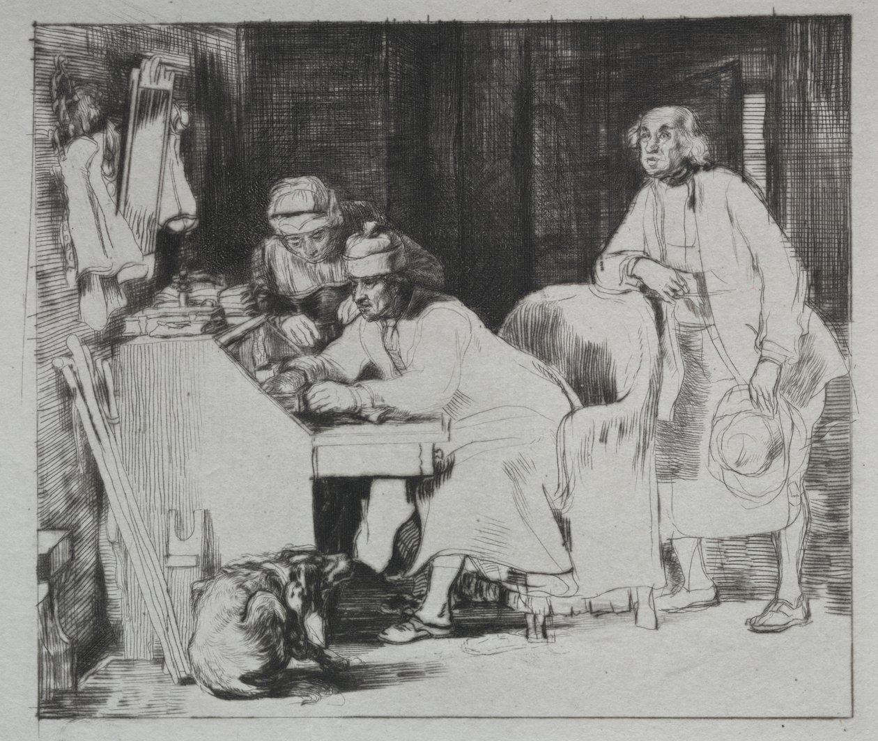The Lost Receipt by David Wilkie