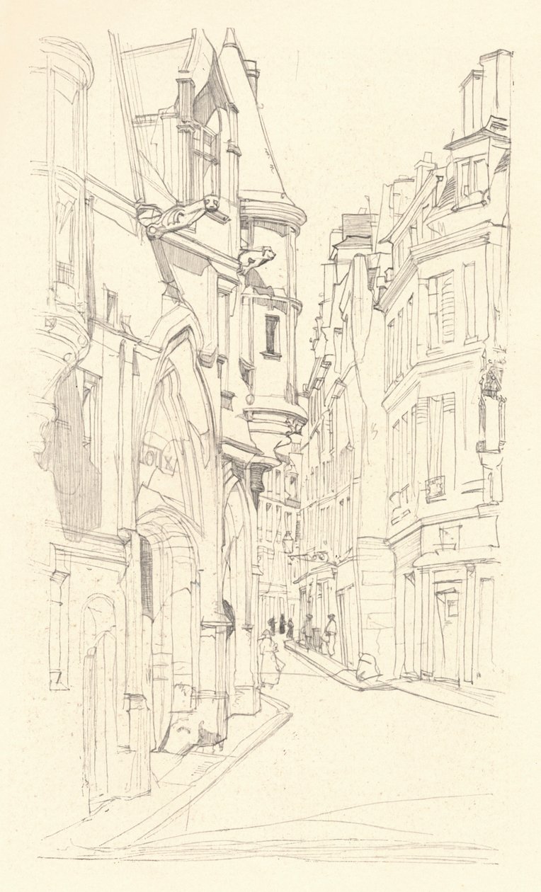 Hotel de Sens by David Young Cameron