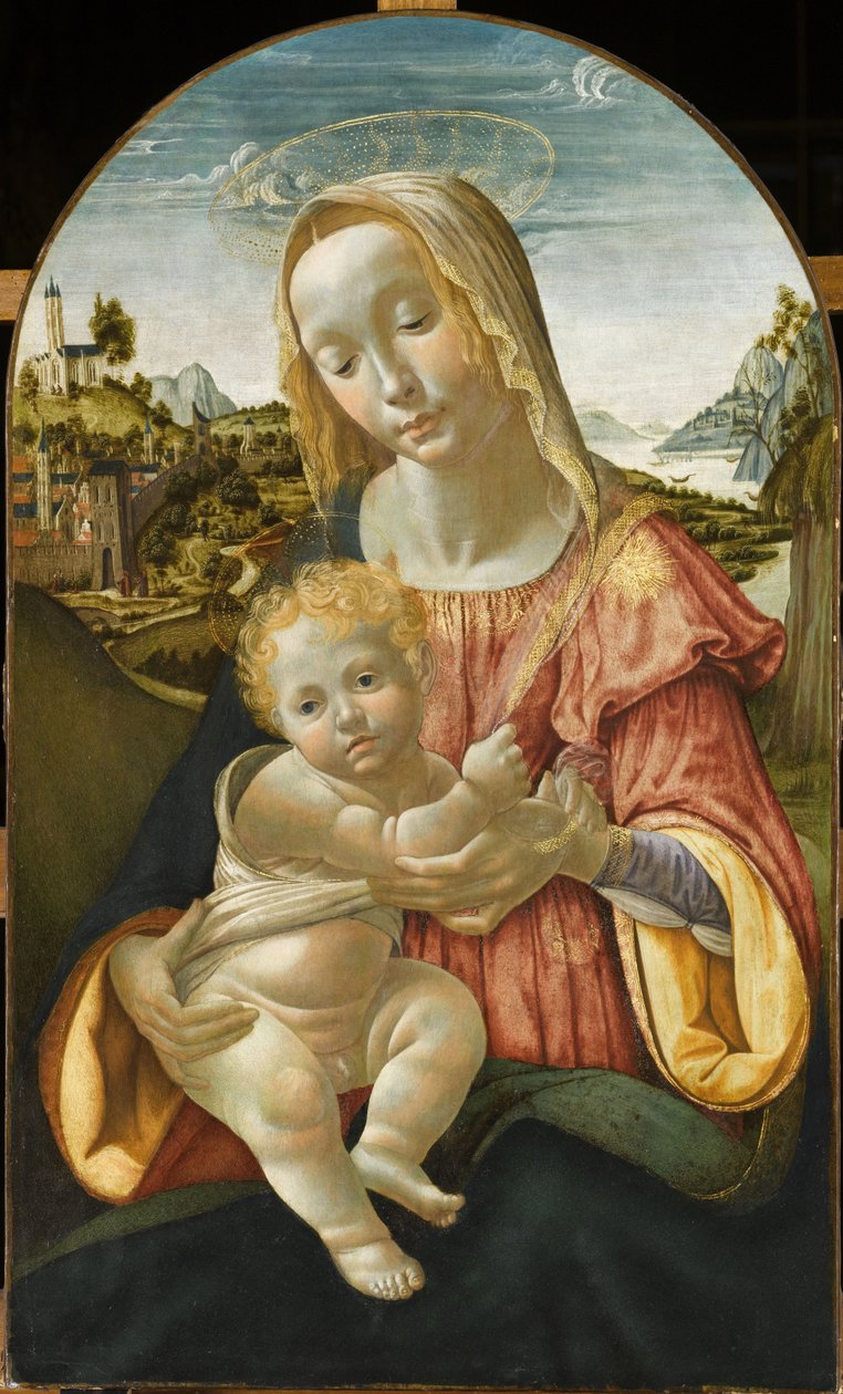 Virgin and Child, c1487-1488 by Davide Ghirlandaio