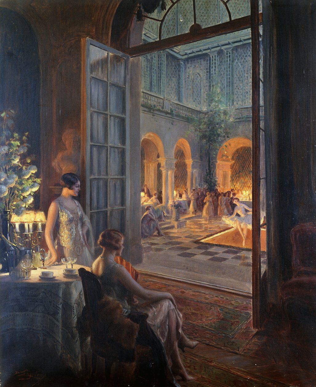 The Evening by Delphin Enjolras