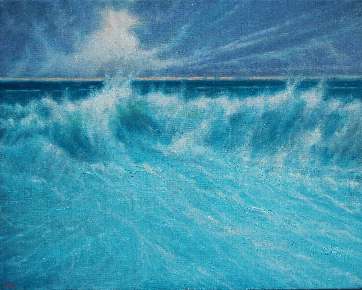 Atlantic Shore, 2019 by Derek Hare