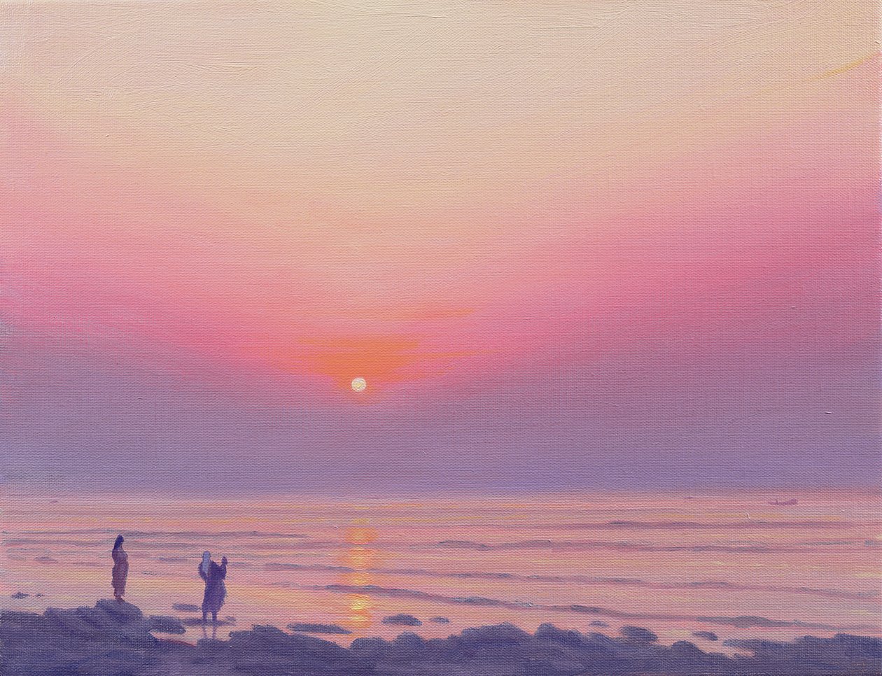 Dusk at Kochi by Derek Hare