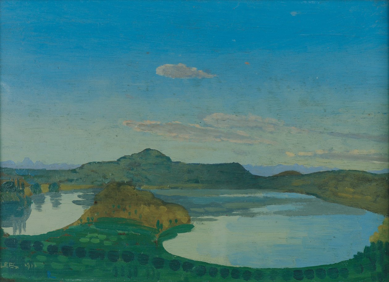 The Blue Pool by Derwent Lees