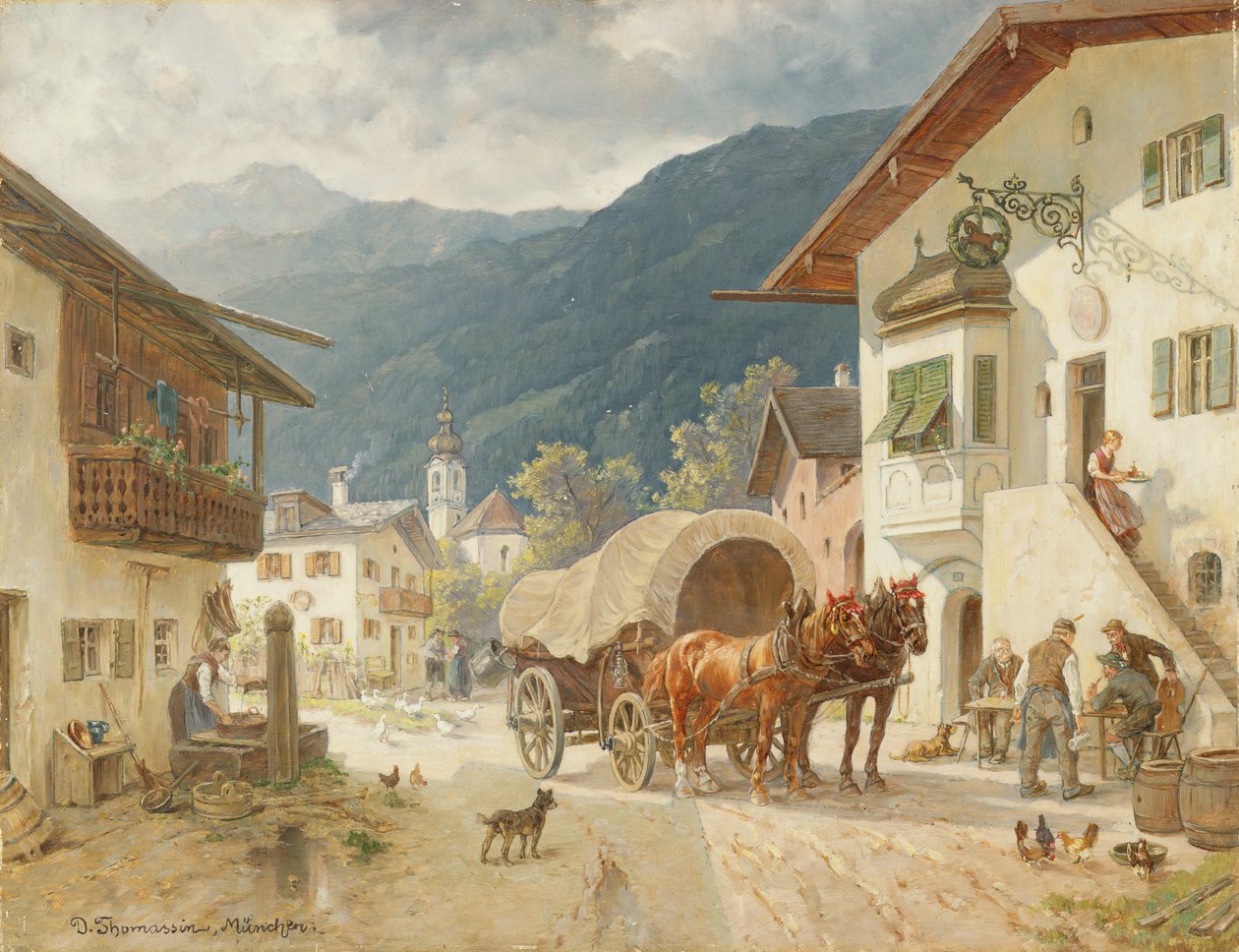 The Inn, Munich by Desire Tomassin