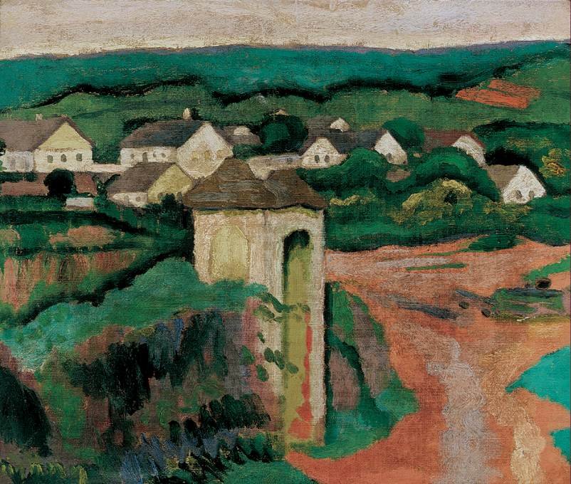 Landscape by Dezso Czigany