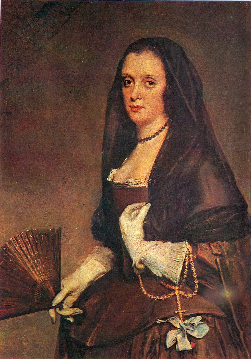 Lady with a Fan by Diego Velázquez