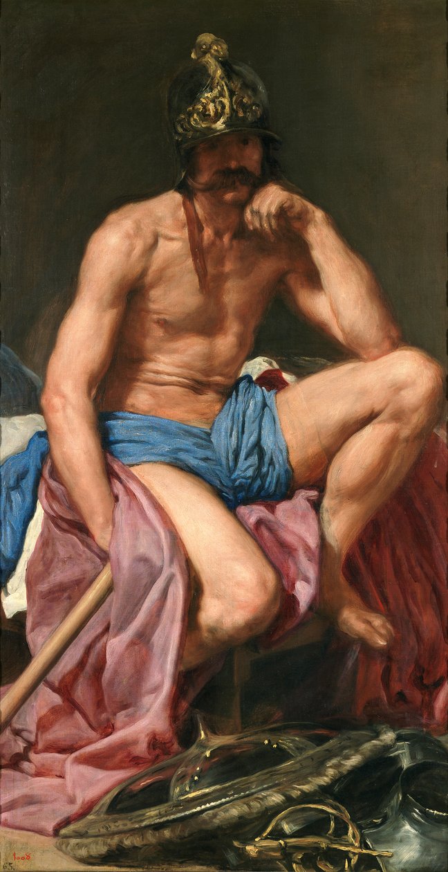 God Mars by Diego Velázquez