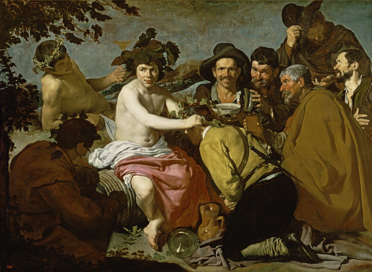 Triumph of Bacchus by Diego Velázquez