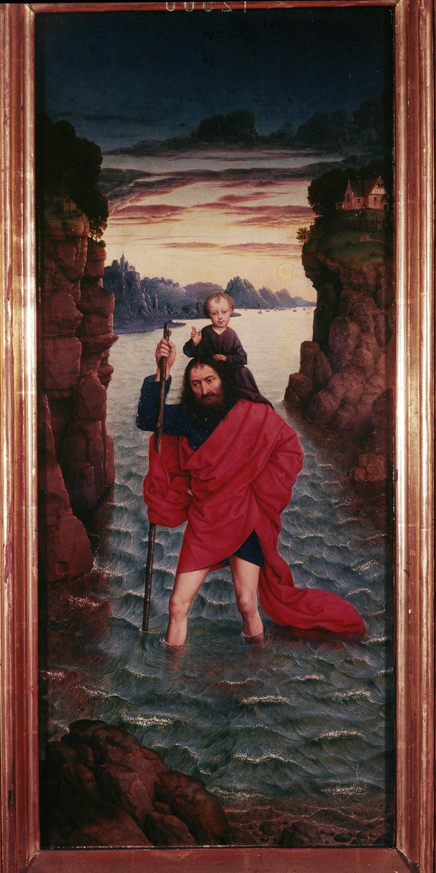 San Cristoforo by Dirck Bouts