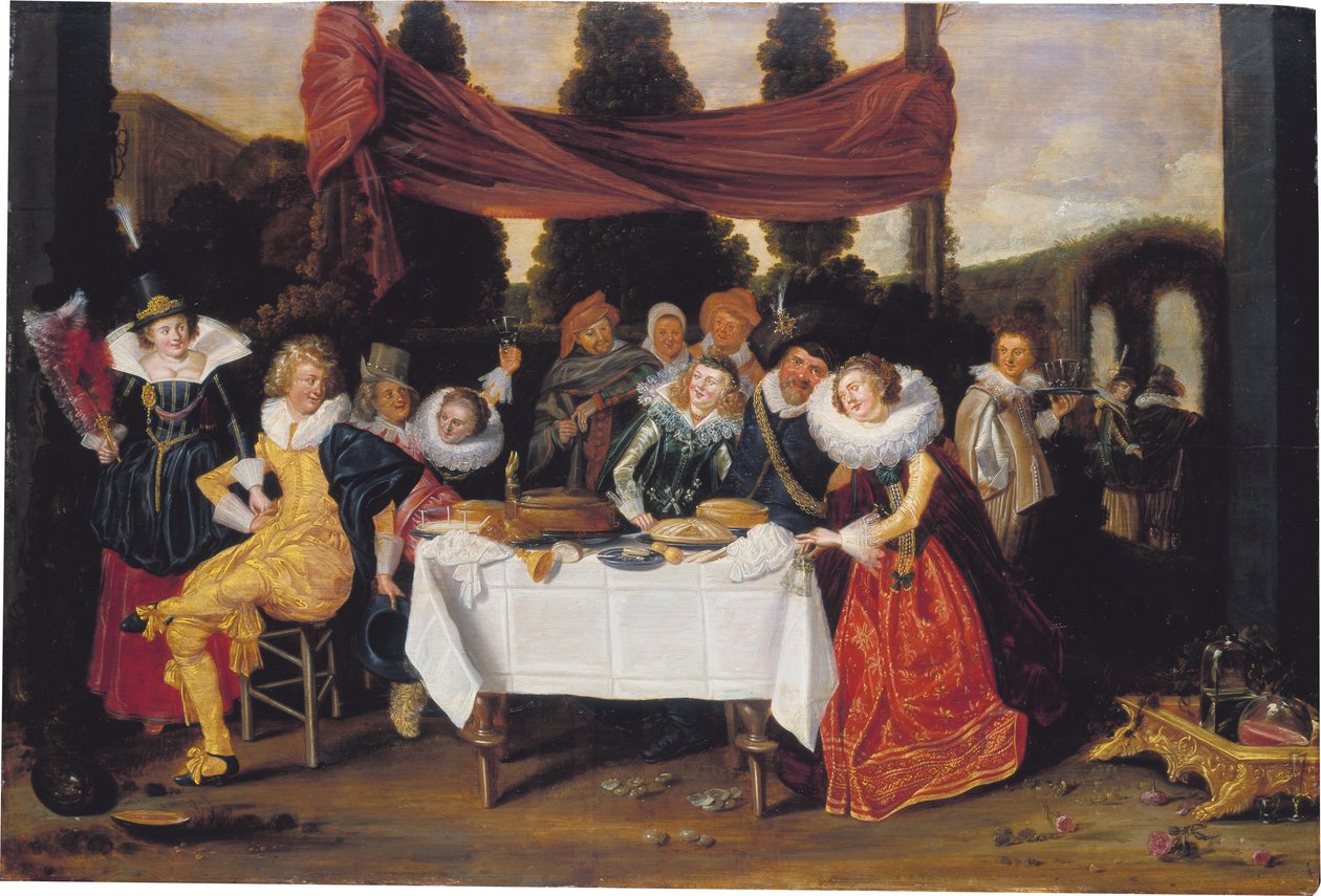 Merry Company by Dirck Hals