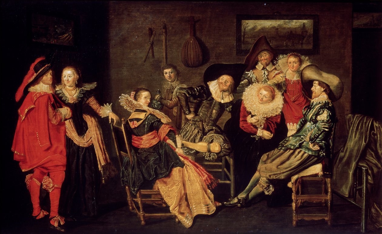 The Merry Company by Dirck Hals