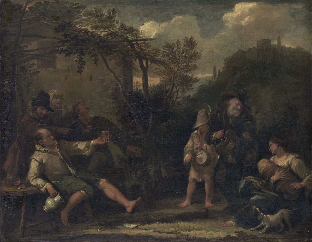 Merry Company by Dirck Helmbreeker