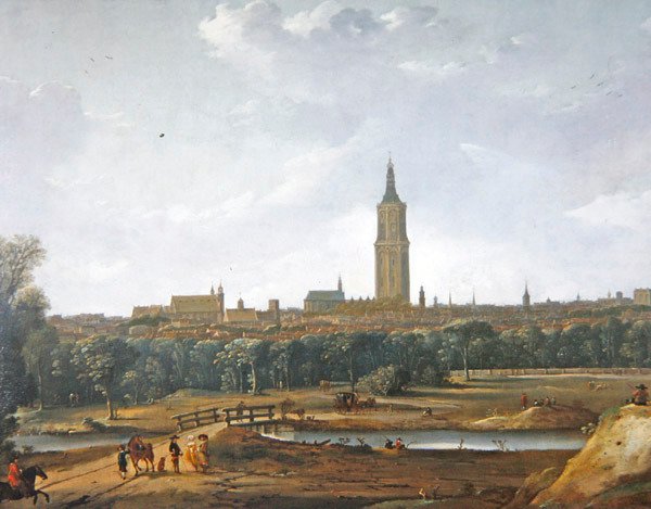 View of the Hague by Dirck Verhaert