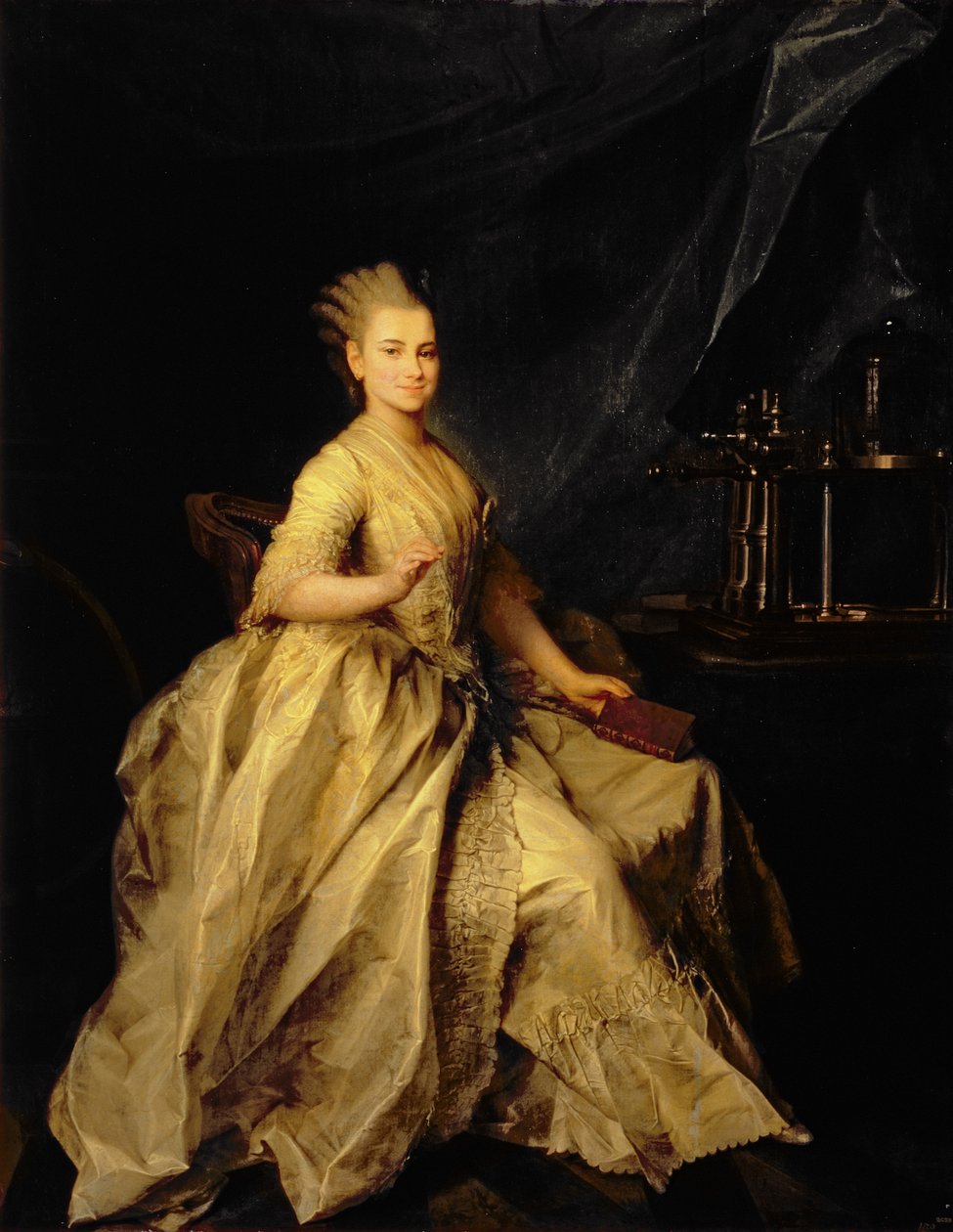 Portrait of Ekaterina Molchanova by Dmitri Grigorievich Levitsky