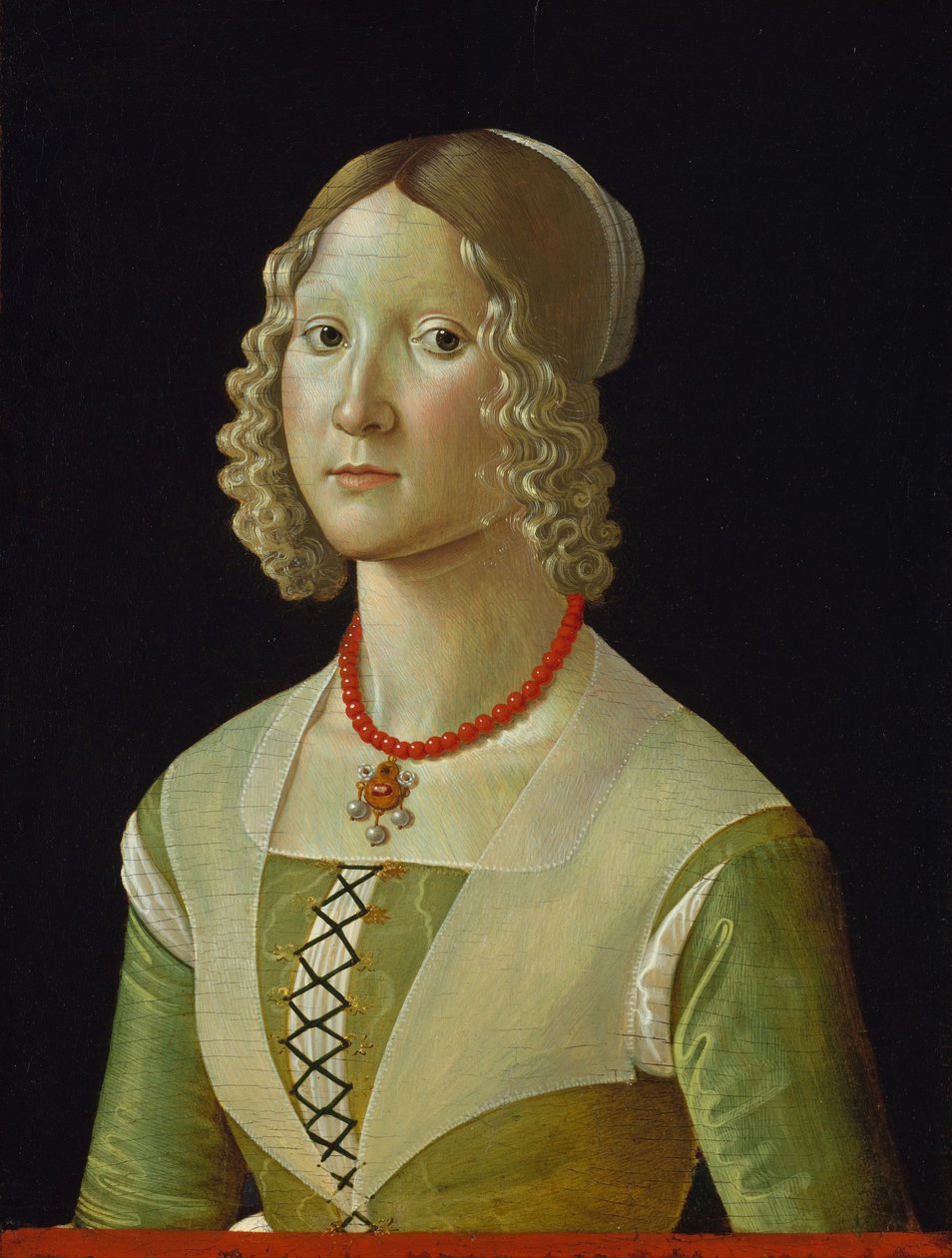 Selvaggia Sassetti (born 1470) by Domenico Ghirlandaio