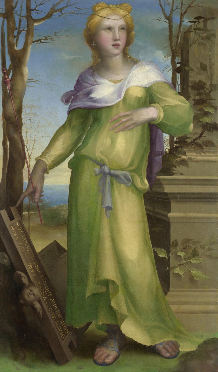 Tanaquil by Domenico Beccafumi
