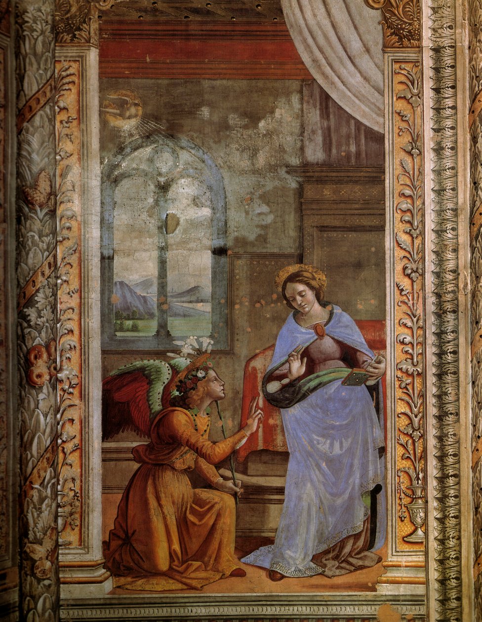Annunciation by Domenico Ghirlandaio