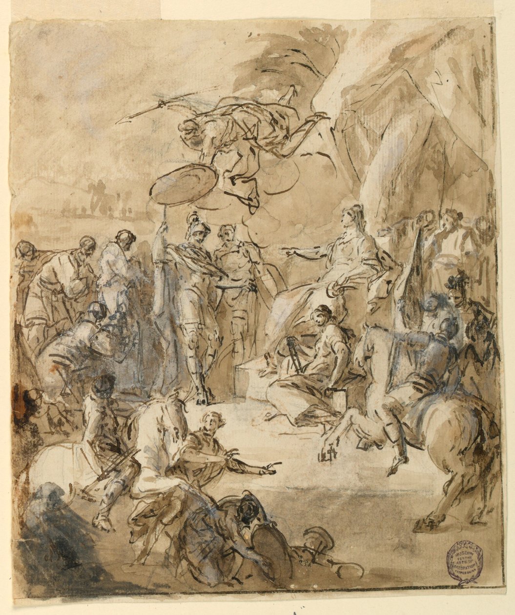 Allegorical Subject by Domenico Mondo