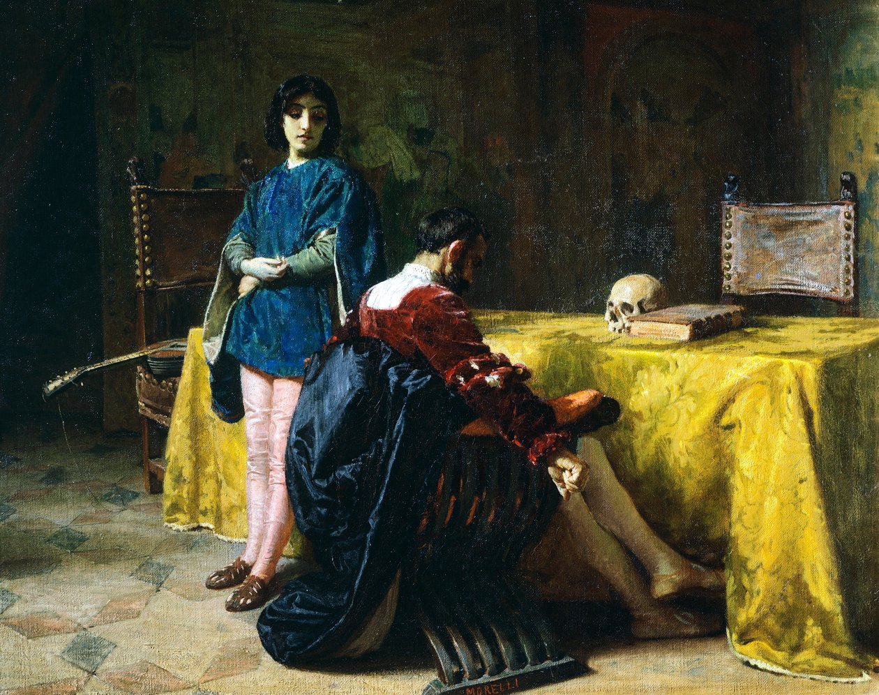 Count Lara by Domenico Morelli