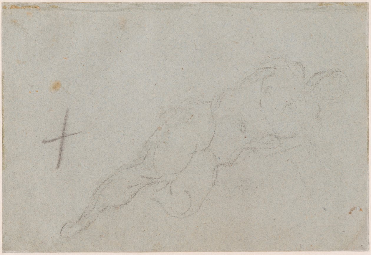 A Female Nude by Domenico Tintoretto