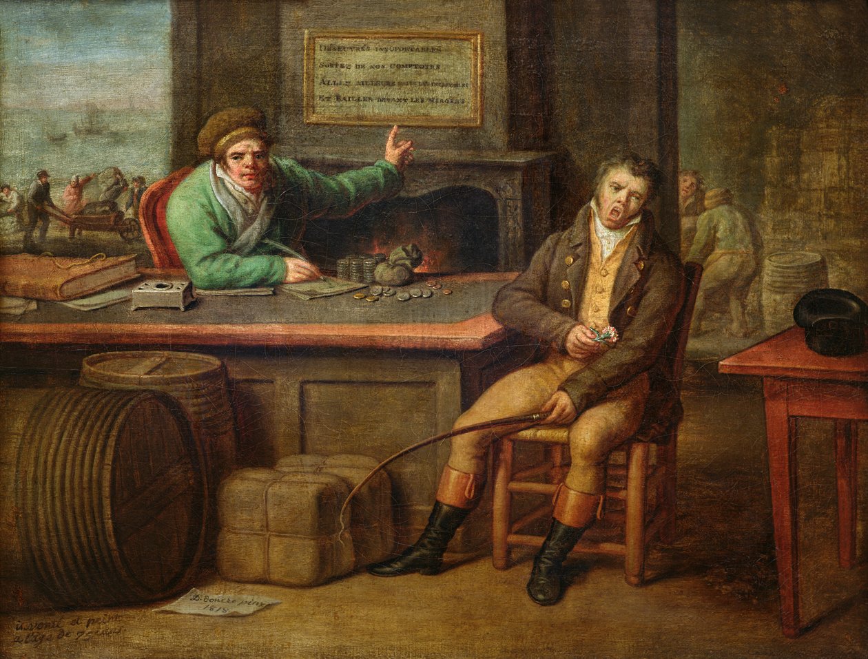 Idleness, 1818 by Dominique Doncre