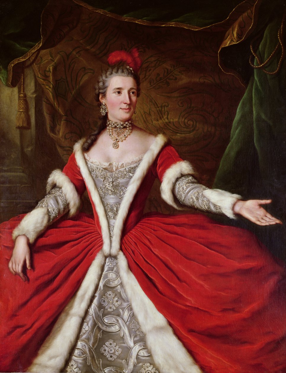 Mademoiselle Dumesnil by Donat Nonotte