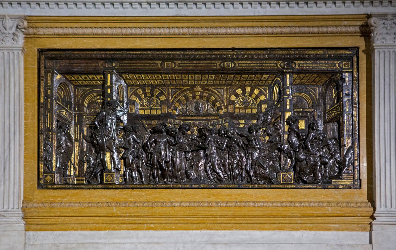 Bas relief by Donatello