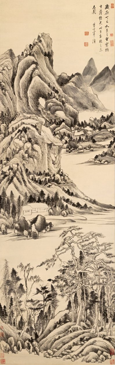 Mountain Landscape by Dong Qichang