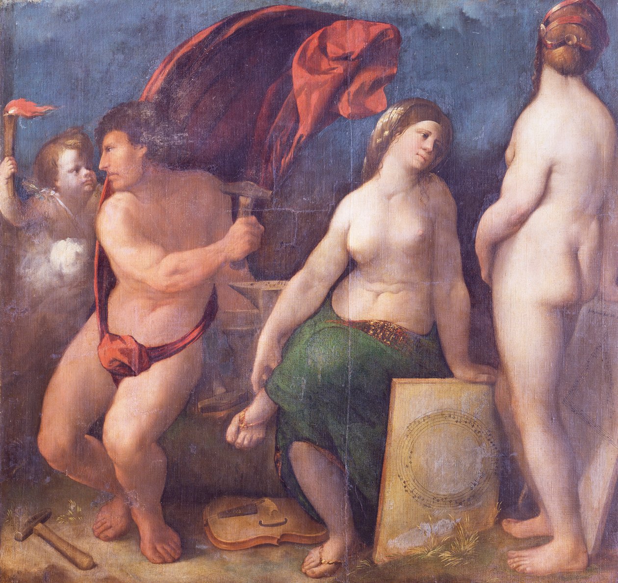 Allegory of Music by Dosso Dossi