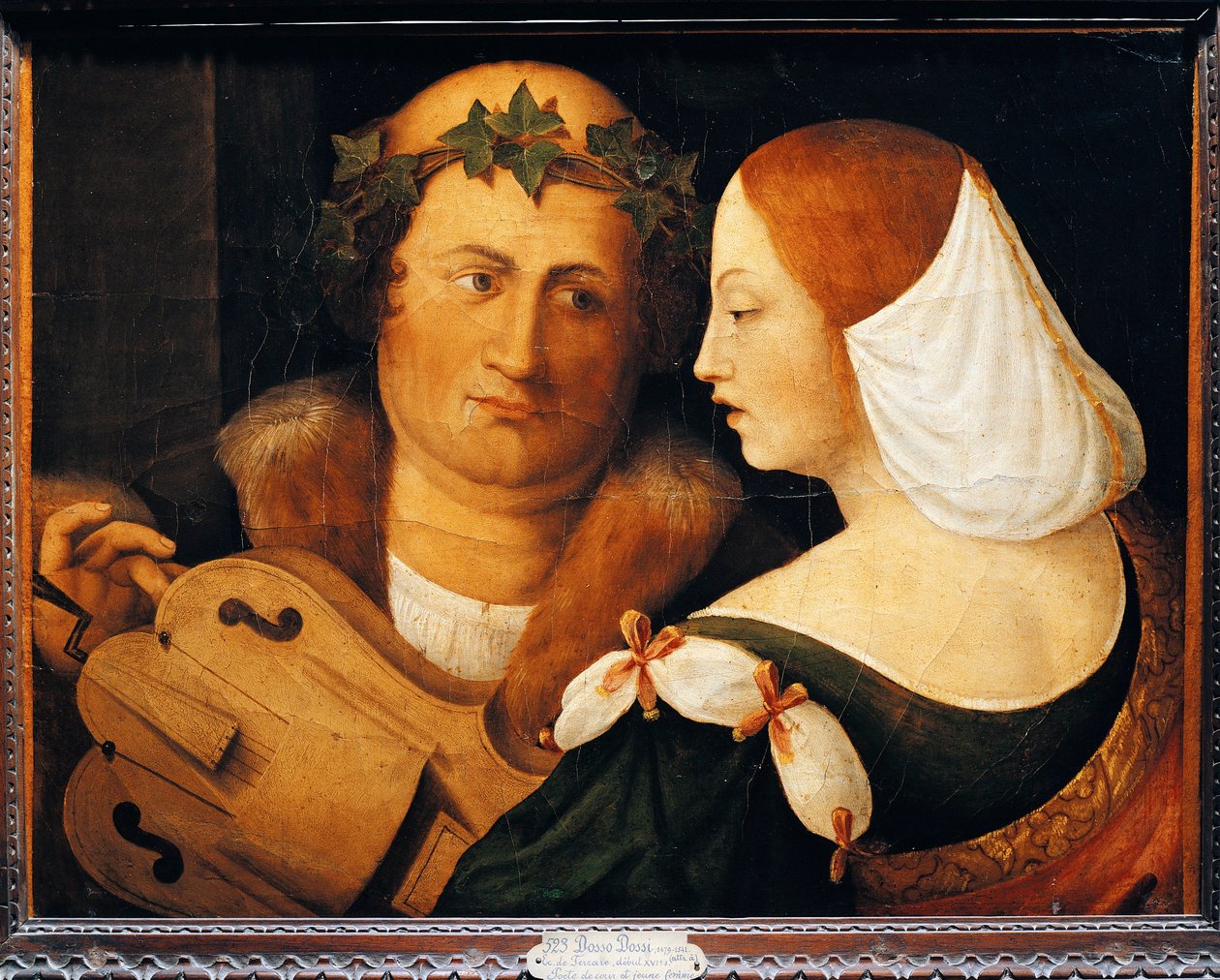 Court Poet and Wife by Dosso Dossi