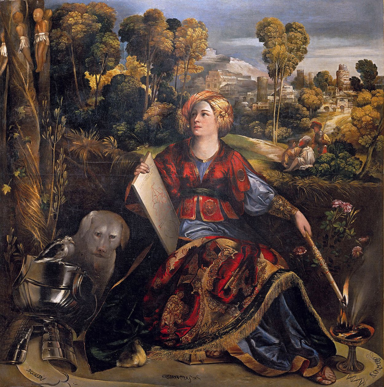 The Sorceress Melissa by Dosso Dossi