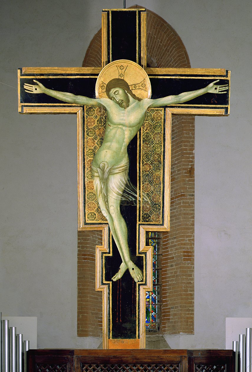 Crucifixion by Duccio di Buoninsegna